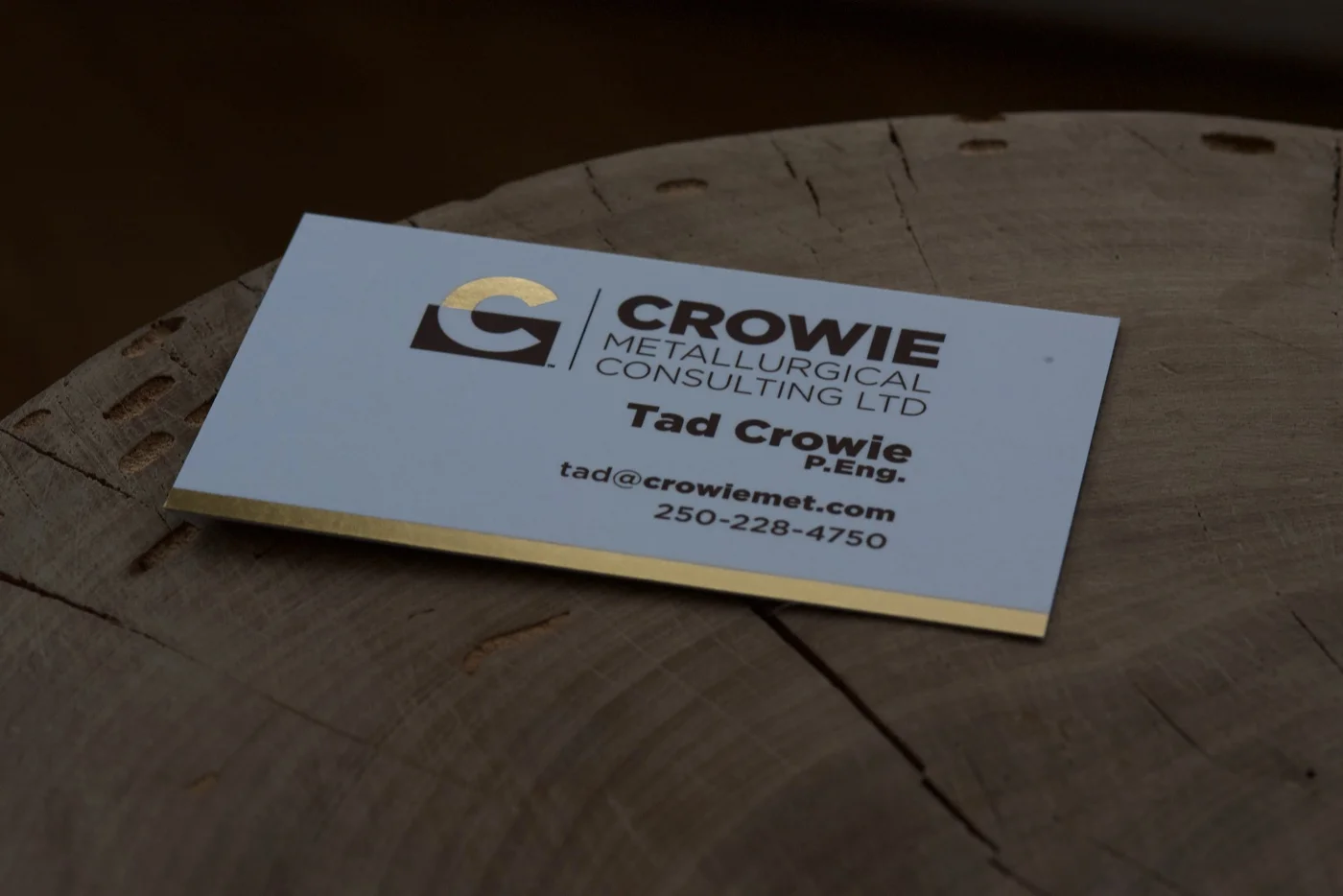 Crowie Metallurgical Consulting: Engineering Brand Identity